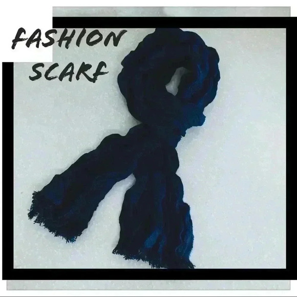 Blue Fashion Scarf - Picture 1 of 5